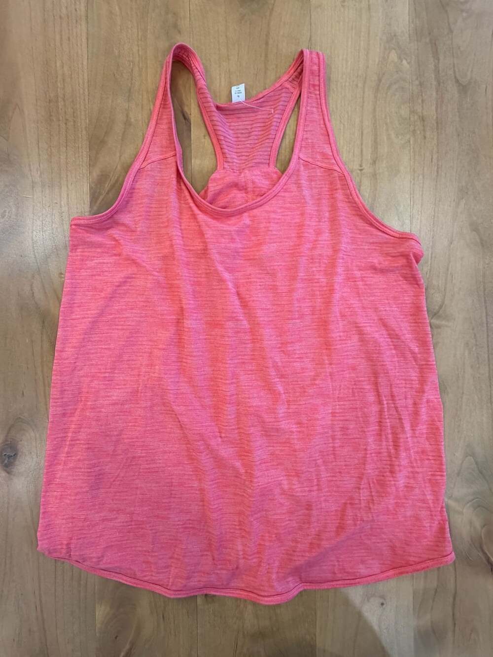 Lululemon Salute The Sun Singlet Size 10 Heathered Boom Juice